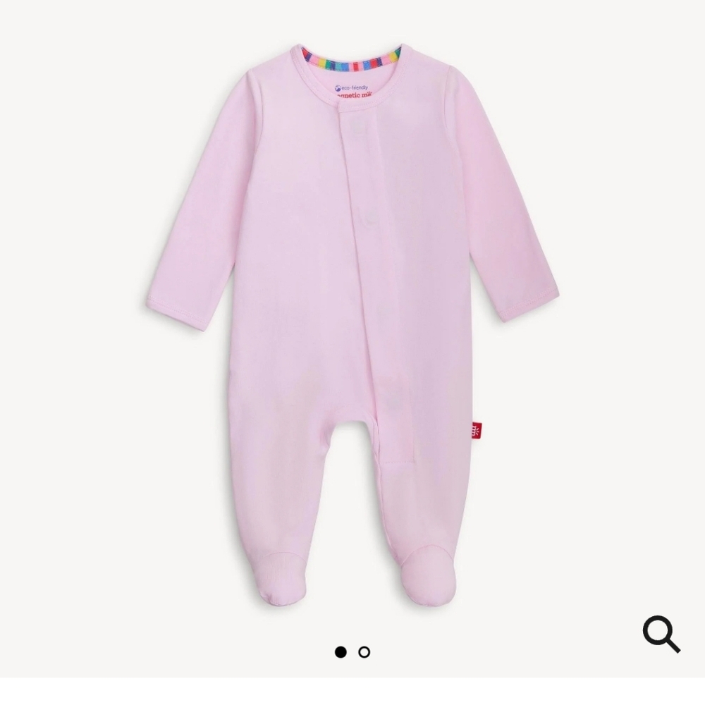 Magnetic Me Footie - Petal Pink - Preemie